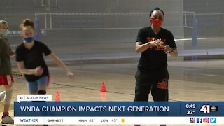WNBA champion impacts next generation