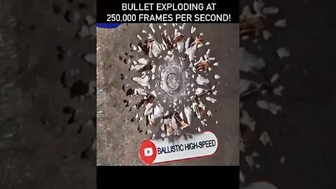So Satisfying! High speed Bullet Explodes!