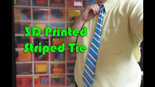 3D Printed Striped Tie Project