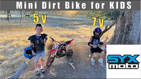 SYX Moto Mini Dirt Bike 40cc review 4-Stroke