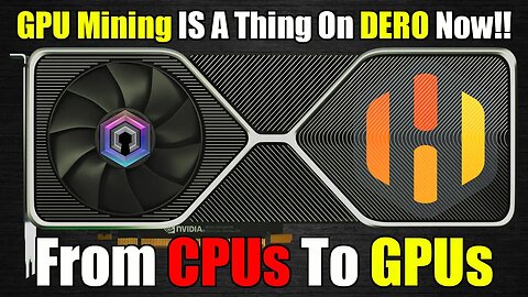 You Can Now Mine Dero On GPUs!!