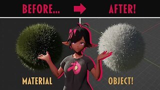 Turn MATERIAL DISPLACEMENT into an OBJECT in Blender! - Blender Tutorial