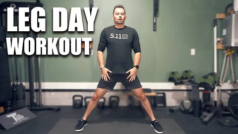 Leg Day Workout! | Michael Eckert