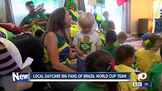 San Diego daycare becomes big Brazil fans for World Cup