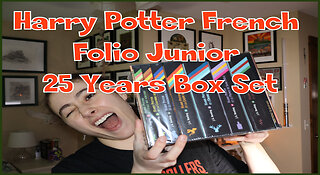 Let's Talk Books: Harry Potter FRENCH 25 Years Box Set Folio Junior