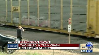 2 dead after car-train collision off Santa Fe Drive in Douglas County