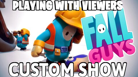 Fall Guys SS2 Customs LIVE Anyone Can Join #fallguys RIP @JINJOFromAmongUS