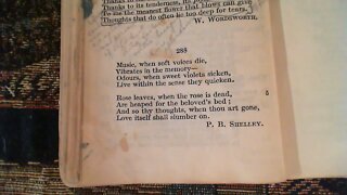 Music, when soft voices die - P. B. Shelley