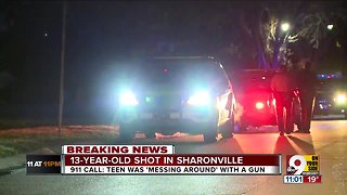 13-year-old boy shot in Sharonville