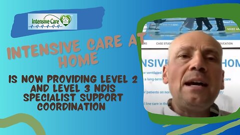 INTENSIVE CARE AT HOME is Now Providing Level 2 and Level 3 NDIS Specialist Support Coordination!