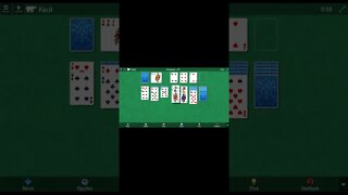 Microsoft Solitaire Collection Klondike EASY Level # 255 #shorts