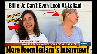 More From Leilani Simon & Billie Jo's Interview! Billie Jo Finally Speaks But Can't Look At Leilani!