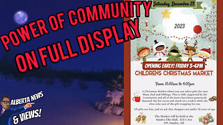 The Childrens Christmas Market in Sundre Alberta is an amazing story of the power within a Community