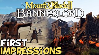 Mount & Blade 2: Bannerlord First Impressions "Is It Worth Playing?"