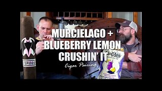 Murcielago + Blueberry Lemon Crushin' It | Cigar Pairing