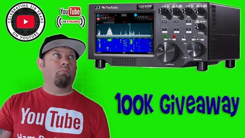 100,000 Subscriber Livestream - We're Giving Away a FlexRadio 6400M!