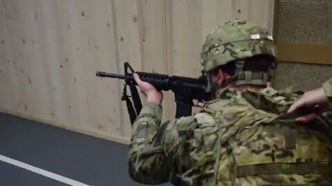 U.S. Army SGT Michael Sanabria and PFC Joseph Prest, assigned to U.S Army Garrison Benelux