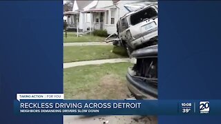 Reckless driving continues across Detroit
