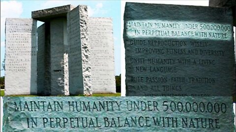 The Mysterious Georgia Guidestones ~ Is It a Monument to Depopulation?