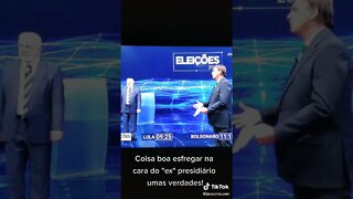 Bolsonaro questiona Lula sobre dinheiro mandado para fora do Brasil