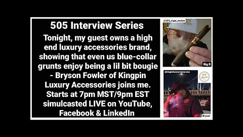 Interview with Bryson Fowler of Kingpin Luxury Accessories