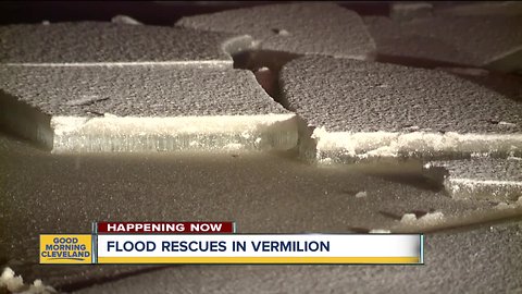 Ice jam causes flooding, evacuations on the Vermillion River