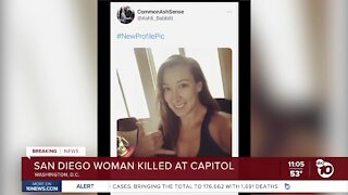 San Diego woman shot, killed inside U.S. Capitol during riot