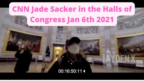 CNN Jade Sacker in the Halls of Congress Jan 6th 2021