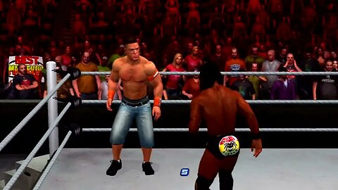 WWE SmackDown vs. Raw 2011 Gameplay John Cena vs Kofi Kingston