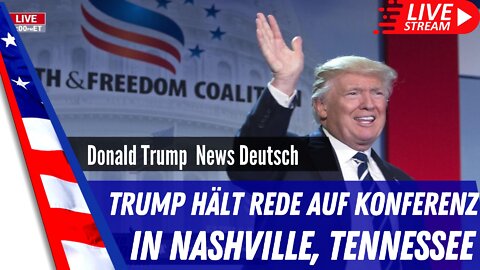 Trump LIVE aus Nashville - Volles Video.