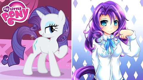 My Little Pony Characters As Anime ( NEW )