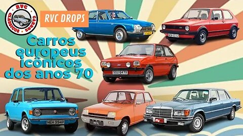 RVC Drops | Carros Europeus dos anos 70, usando Chat GPT