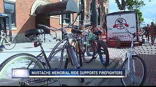 Mustache Memorial Ride raises money for Fallen Firefighter Fund