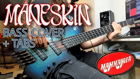 MÅNESKIN - Mammamia (Bass Cover + Tabs)