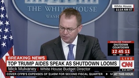 OMB Mulvaney Claims Obama Used Gov't Shutdown As Weapons Against Voters