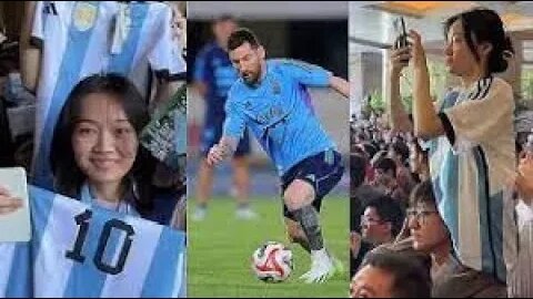 Lionel Messi, I Makes China go Wild & Crazy ⚽️I