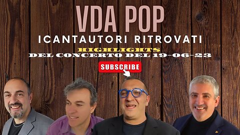 PRINTEMPS EN MUSIQUE VDA: I CANTAUTORI RITROVATI (HIGHLIGHTS E RIFLESSIONI POSTUME) - (ITA ONLY)