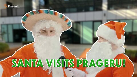 Santa Visits PragerU!