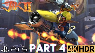 Battle in the Palace | Jak II Gameplay Walkthrough Part 4 | PS5, PS4 | 4K (No Commentary Gaming)