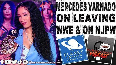 Mercedes Moné on Leaving WWE and on NJPW | Clip from the Pro Wrestling Podcast Podcast #sashabanks