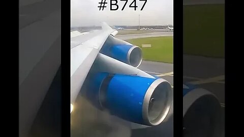 What Happens When #B747 Wings Fluttering and Engines Shake Landing #Aviation #AeroArduino