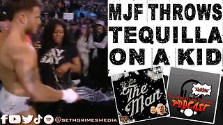 "It's Cheap Heat" Ric Flair on MJF throwing Drink | Clip from the Pro Wrestling Podcast Podcast #mjf