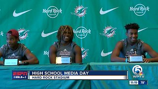 Miami Dolphins host High School Media Day
