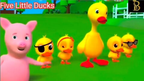 Five Little Ducks/Childrens song For kids
