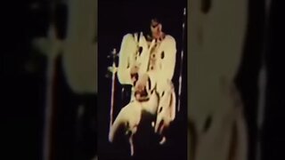 Elvis kissing a fan