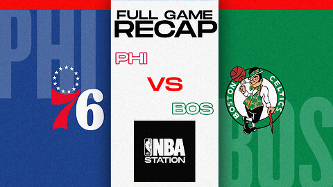 Philadelphia 76ers vs Boston Celtics Game Recap Highlights | Oct 8 | 2023-24 NBA Preseason. #nba
