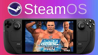 WWE SmackDown! Here Comes the Pain (PCSX2) PS2 Emulation | Steam Deck