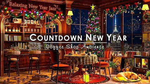 Relaxing New Year Jazz Music at Cozy Winter Coffee Shop Ambience ☕ Smooth Piano Jazz Music to Unwind