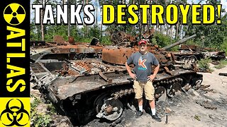 I Visited Burned Up Russian Tanks In Kyiv