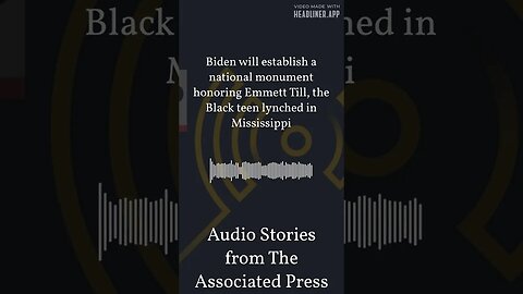 Biden will establish a national monument honoring Emmett Till, the Black teen lynched in...
